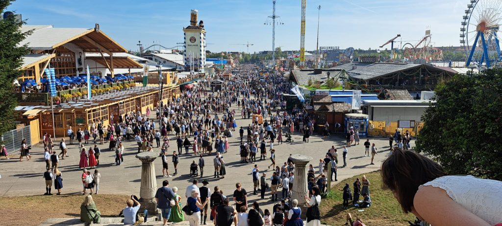 Besuch auf der Oiden Wiesn