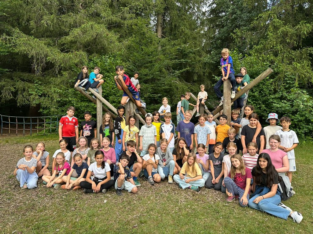 Die 4. Klassen fahren ins Schullandheim