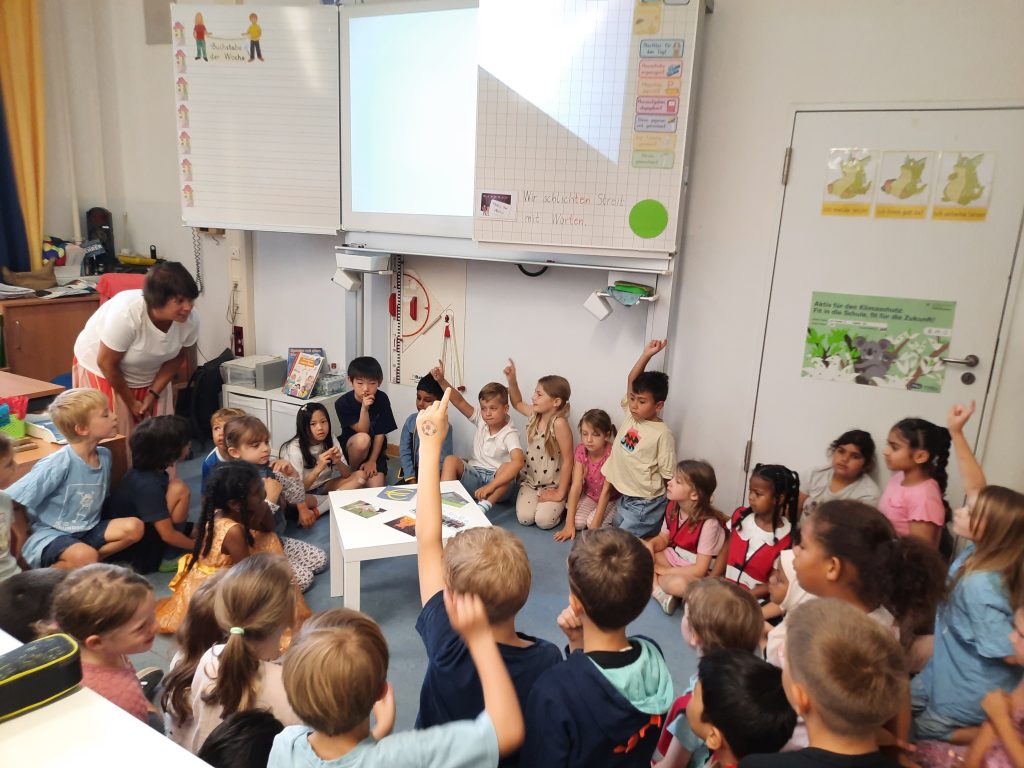 Zukünftige Erstklässler besuchen Ichoschule