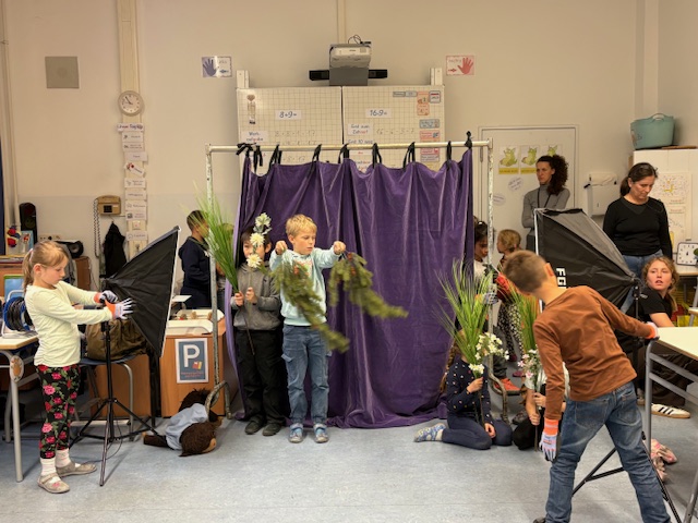 Unsere Klassenzimmer wurden zum Theater