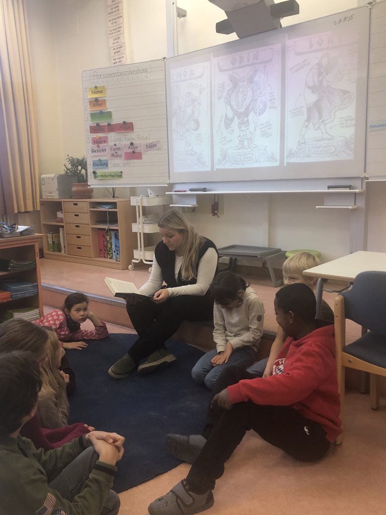 Vorlesespaß in der Ichoschule