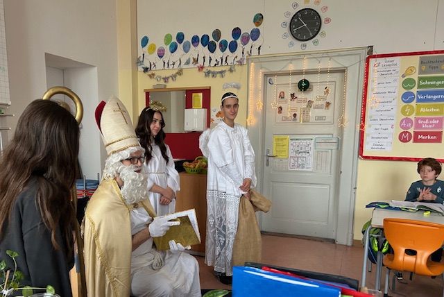 Hoher Besuch vom Nikolaus